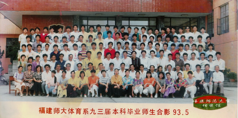 体育系1993届本科毕业生合影