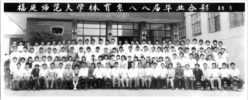 体育系1988届毕业生合影