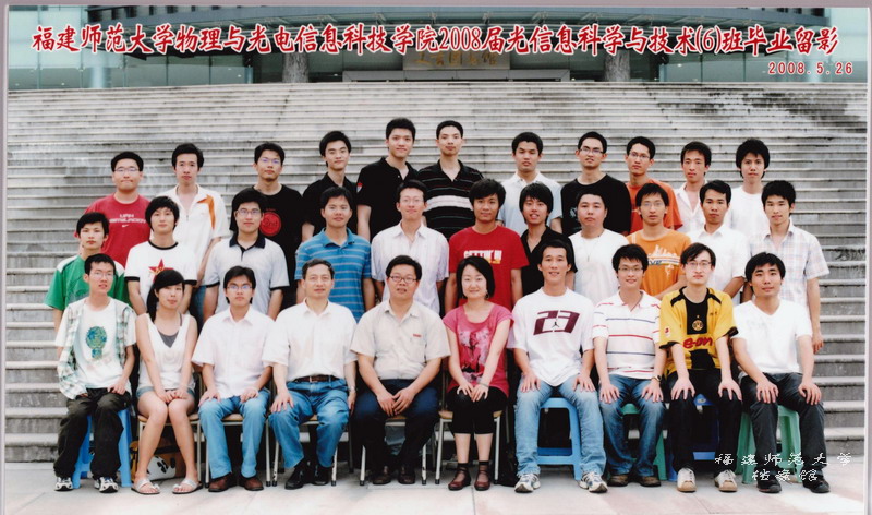 物理与光电信息科技学院2008届光信息科学与技术6班